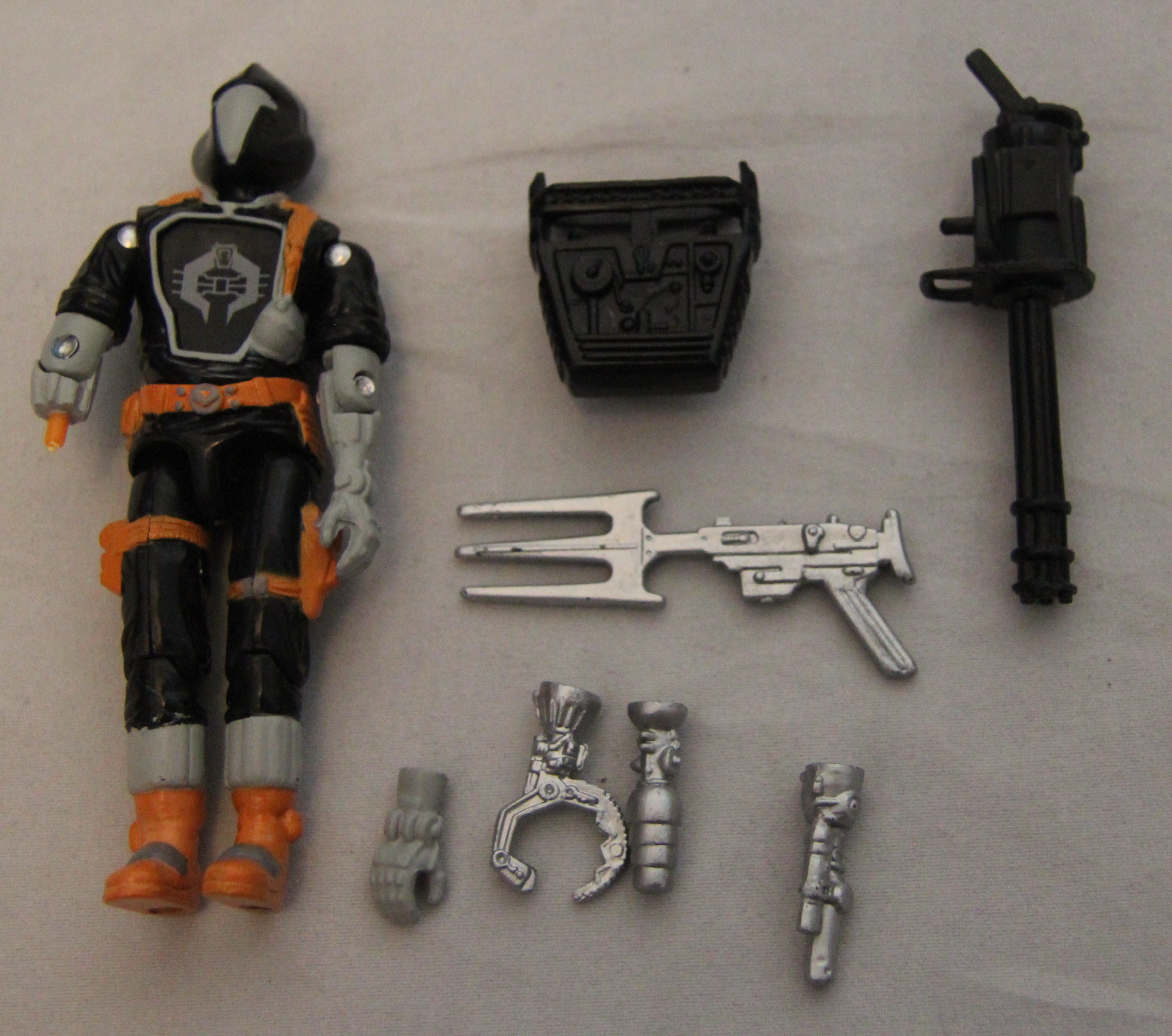 Black Major Terminator Bat Orange Peg