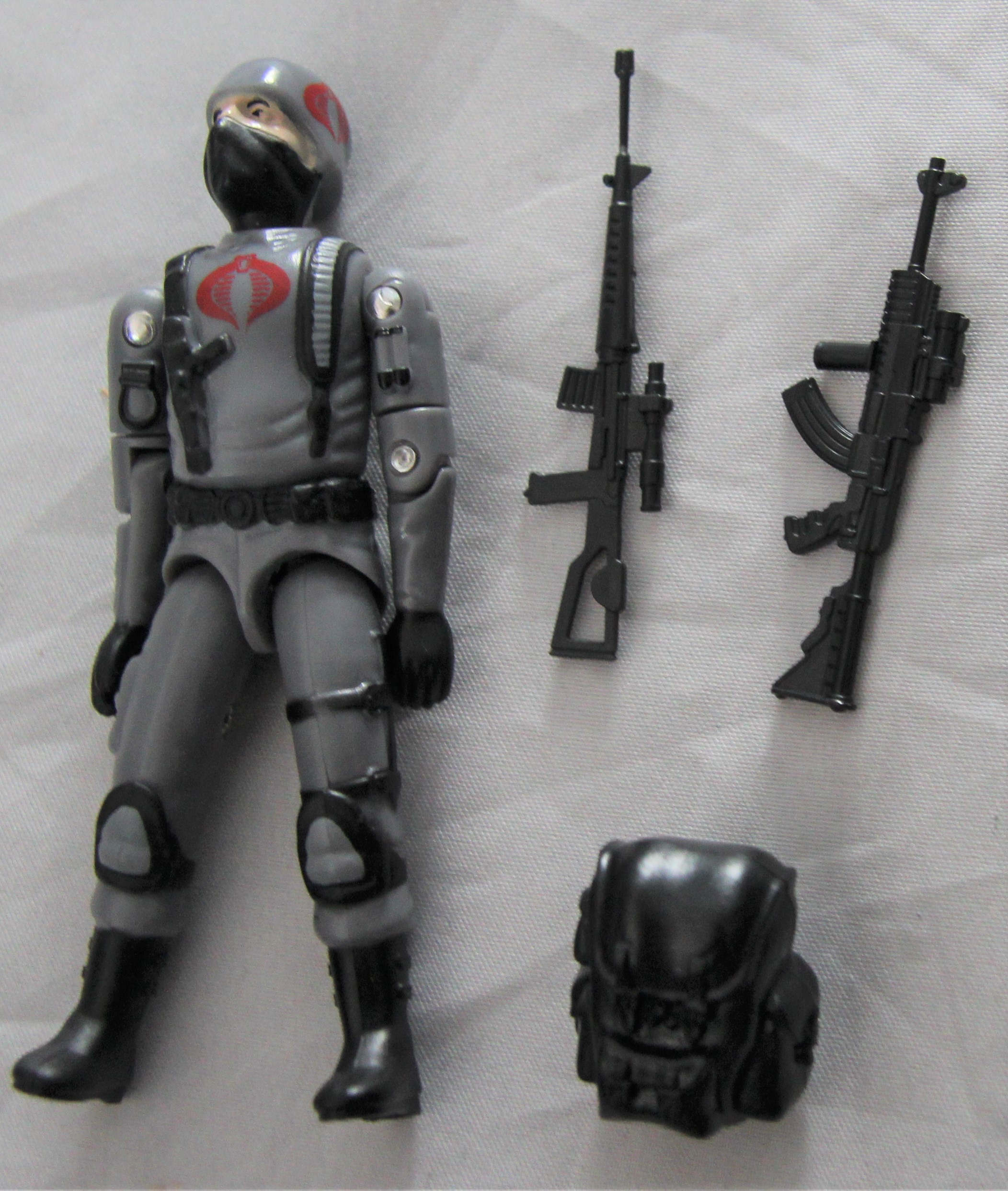 Black Major Paratrooper Cobra Solider v2