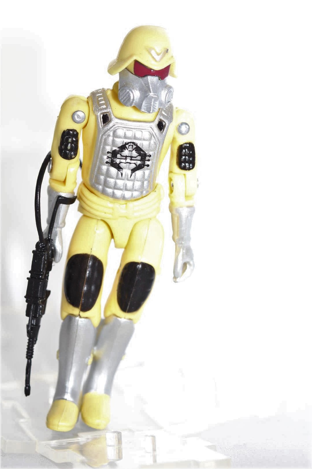 Black Major Terror Trooper  Yellow BAT Symbol