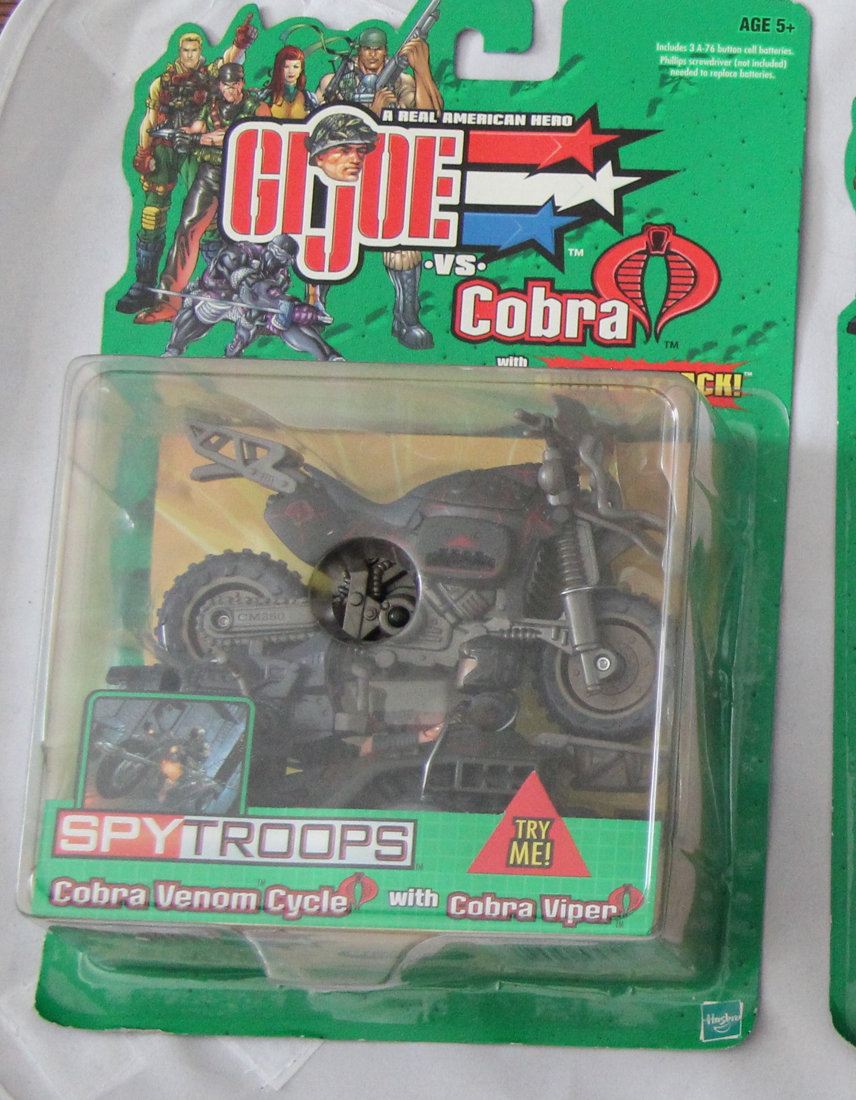 2002 Cobra Venom Cycle  with Cobra Viper MOC
